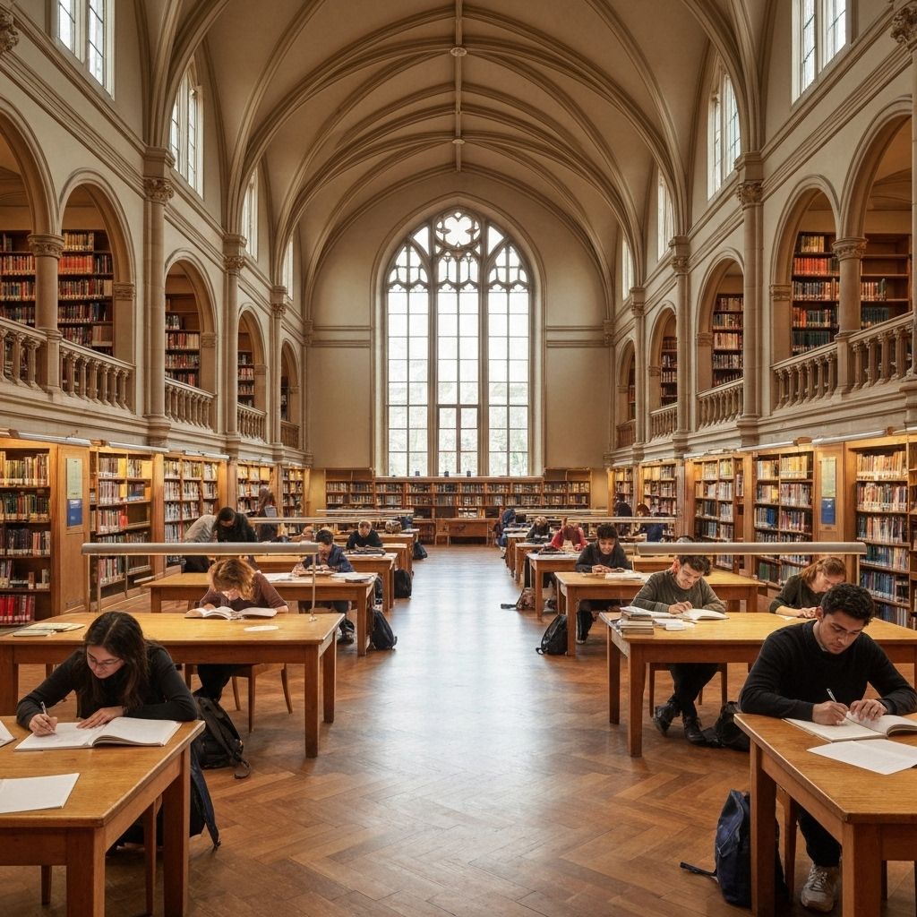グラスゴー大学の図書館